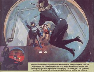 Illustration for article titled Just Look at This Gorgeous Concept Art for the 1966 Batman Show